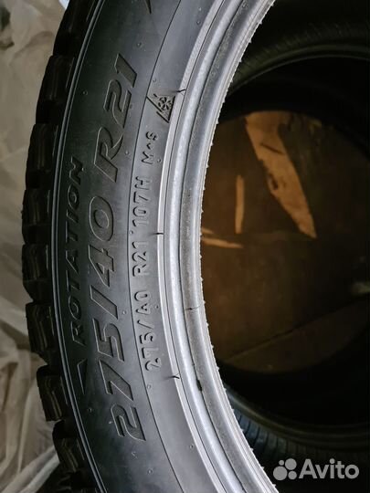 Pirelli Ice Zero 2 275/40 R21 и 315/35 R21