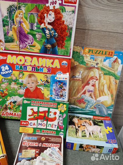 Развивающие игры пазлы настольные игры