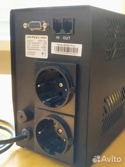 Ибп Powerman BS800 Plus