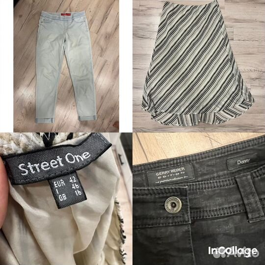 Большой пакет фирменной женской одежды 44 размера