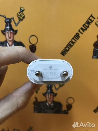 Блок зарядки Apple USB-C мощностью 20 Вт оригинал