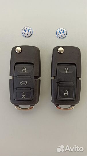 Корпус выкидного ключа Volkswagen Skoda Seat