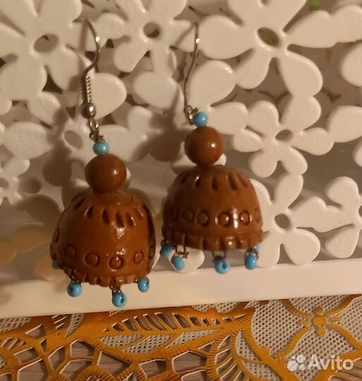 Серьги джумки