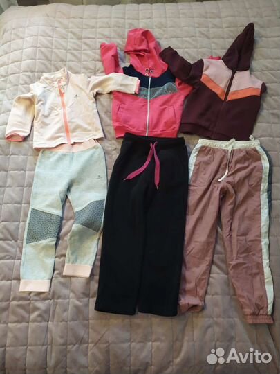 Вещи на девочку 2-5 лет пакетом