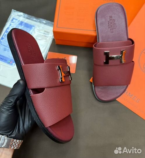 Шлепки Сланцы Hermes женские Размер 36-40