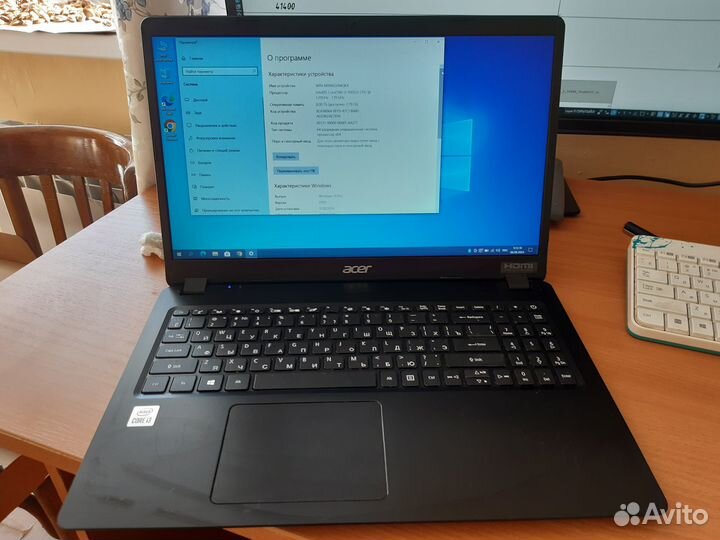 Acer Extensa 15 EX215-52 I3 1Tb 256Gb SSD 8Gb