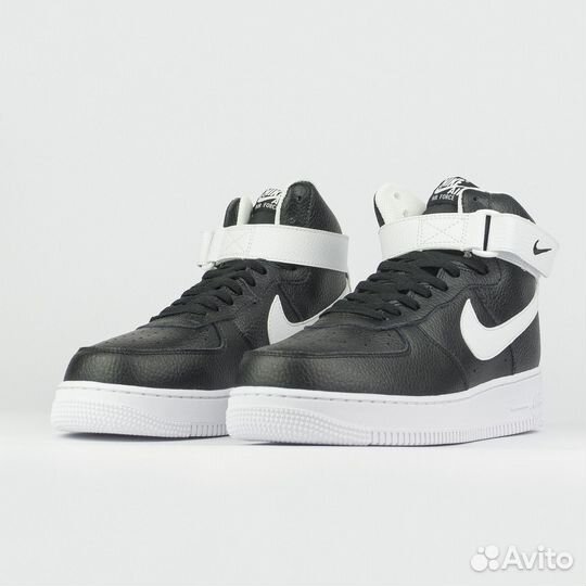 Кроссовки Nike Air Force 1 Mid Black / White