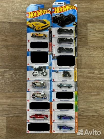 Машинки Hot Wheels 2024 Case J