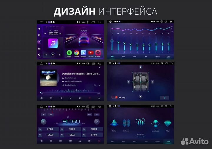 Магнитола Kia Sorento 2006-2011. Android, 4/64 4G
