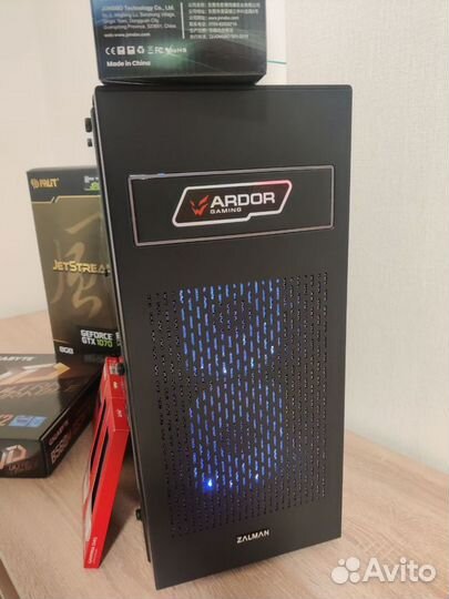 Игровой пк i5 10400f gtx 1070 Jetstream