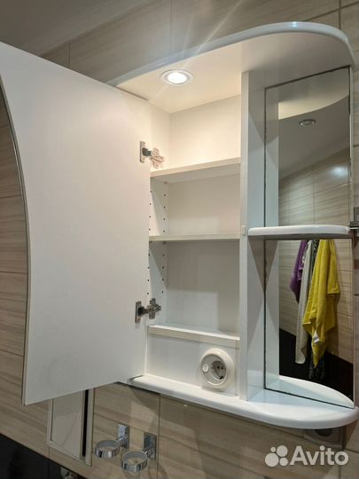 Полный комплект Раковина с тумбой, зеркало,пенал