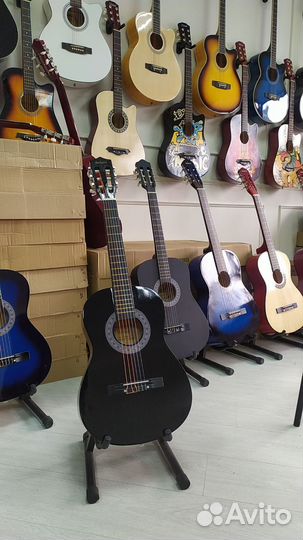 Гитара 3/4 + чехол