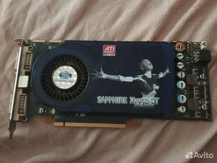 Видеокарта sapphire X1950 GT