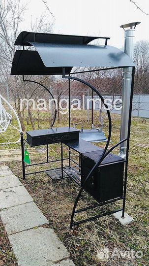 Мангалы в стиле лофт