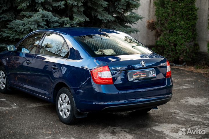 Skoda Rapid 1.6 МТ, 2015, 251 000 км