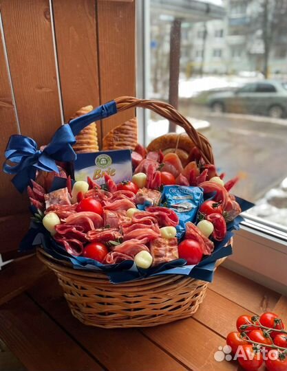 Съедобные букеты для мужчин