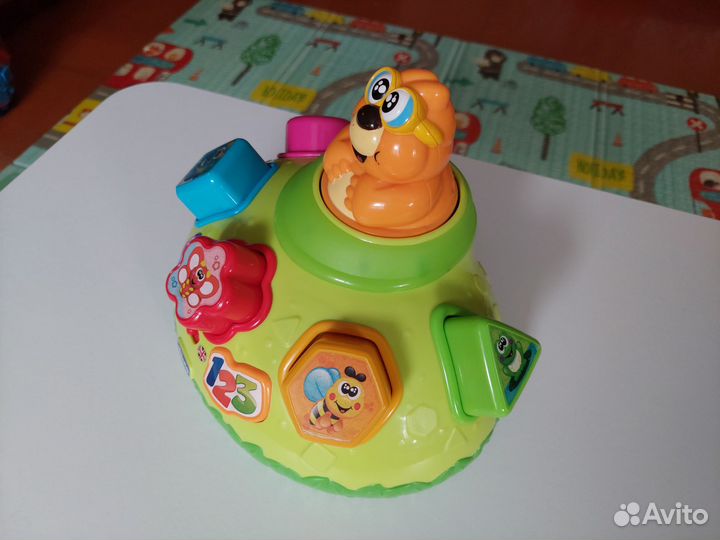 Крот Chicco развивающая игрушка