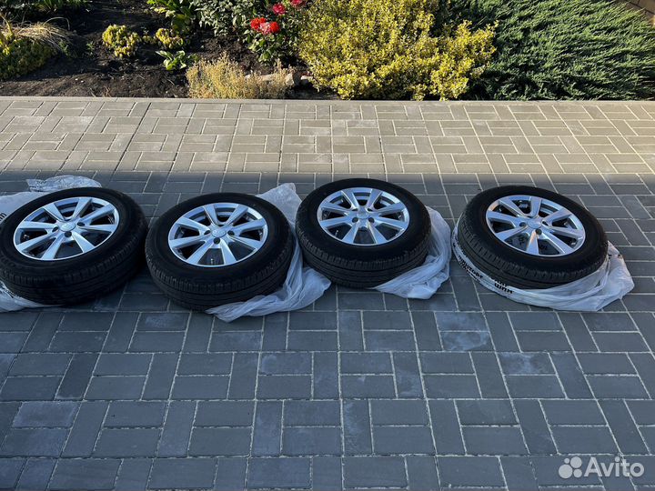 Колеса с литыми дисками на hyndai solaris/kia rio