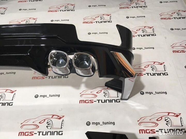 Обвес Modellista Prado 17+ с поворотником черный