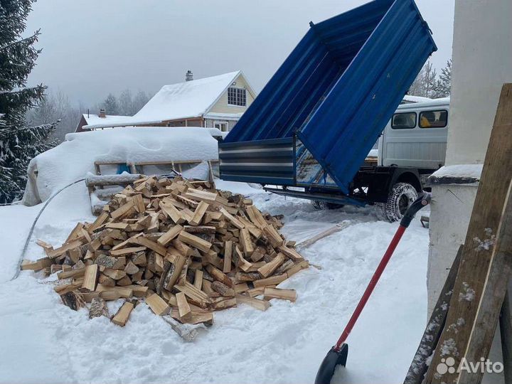 Сухие березовые дрова