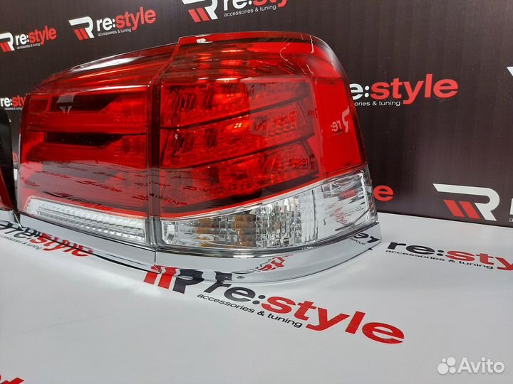 Стоп - сигналы Lexus LX570 12-15г Красные 1234