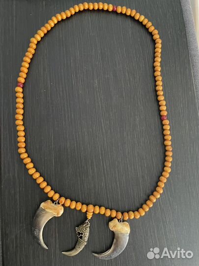 Подвеска коготь/клык медведя (имитация)