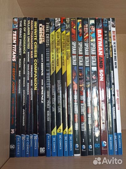 Комиксы диси (DC) на английском языке