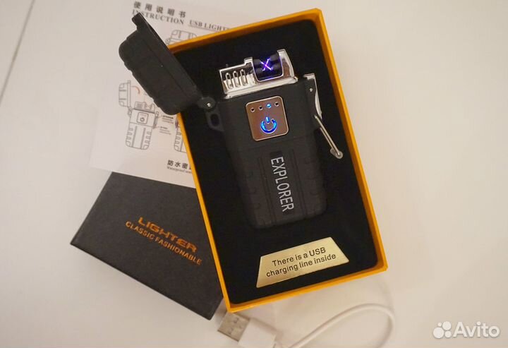 Зажигалка USB импульсная