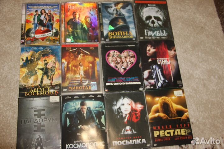 Фильмы на dvd бу разные