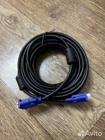Кабель для компьютера vga 10 метров