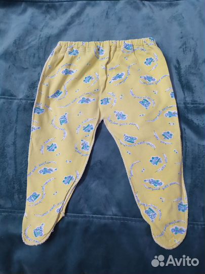 Ползунки тёплые. Набором 4 шт