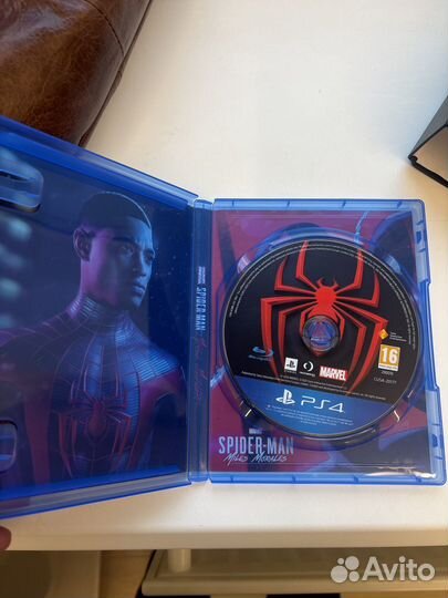 Spider man miles morales ps4 диск