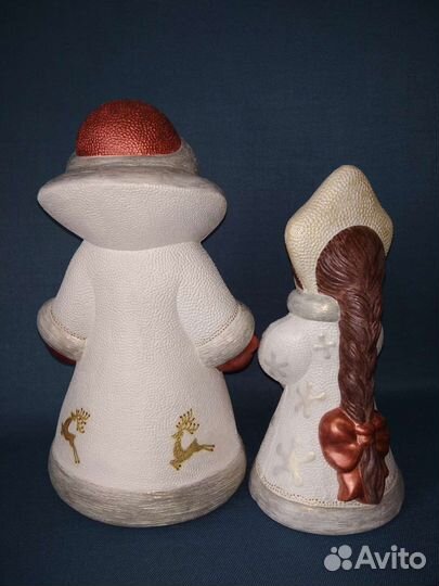 Дед Мороз и Снегурочка под ёлку. Пара # 16