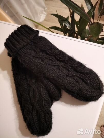 Варежки с подкладом