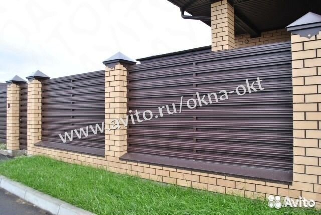 Металлический штакетник