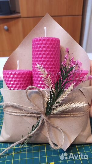 Свечи из пчелиного воска