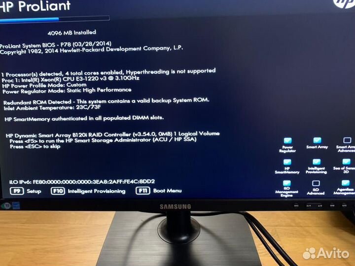 Сервер Hp Proliant ML 310 E Gen8v2