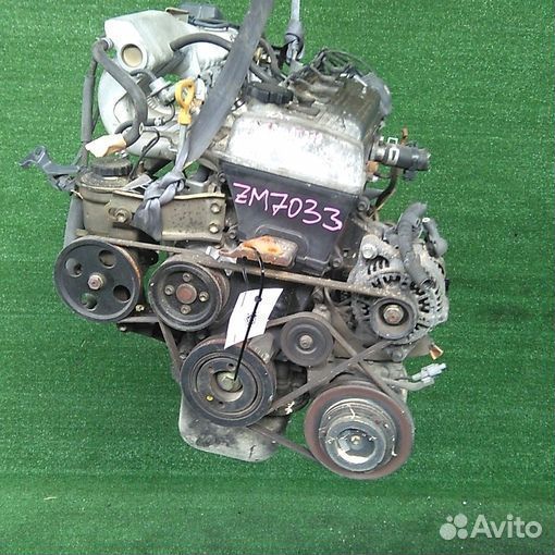 Двигатель в сборе двс toyota carina AT212 5A-FE 20