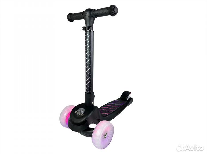 Самокат трехколесный с неоновой подсветкой, 20 реж