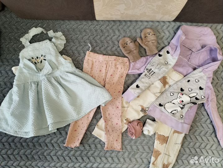 Детские вещи пакетом 80 86