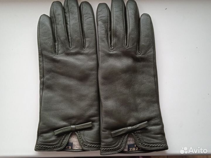 Перчатки женские кожаные 8 размер