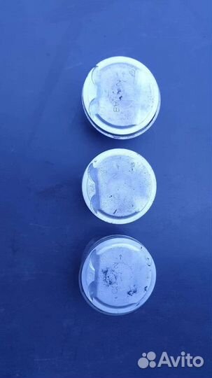 Поршни 3 шт. 4a-ge silver top