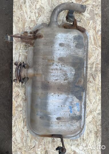 Задняя банка глушителя Mitsubishi Lancer X седан