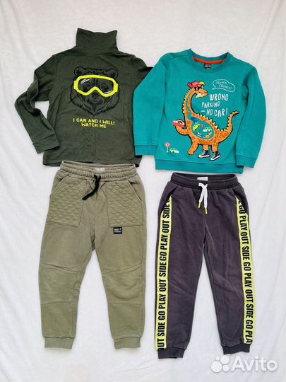 Вещи пакетом на мальчика 116 размер