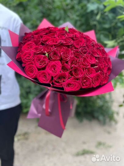 Цветы розы и букеты с доставкой 24 часа