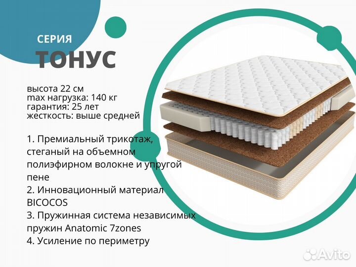 Матрас Аскона, серия Терапия