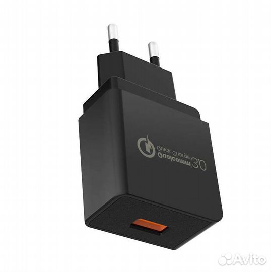 Сзу с USB (QC3.0, 3000mA) Орбита OT-APU29