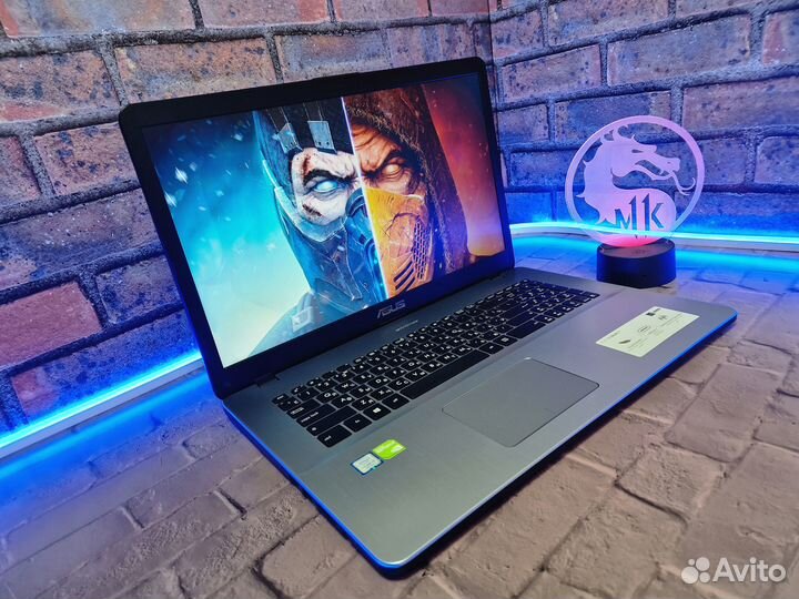 Ноутбук Asus Core i3 SSD + 1Tb Geforce MX130 17.3