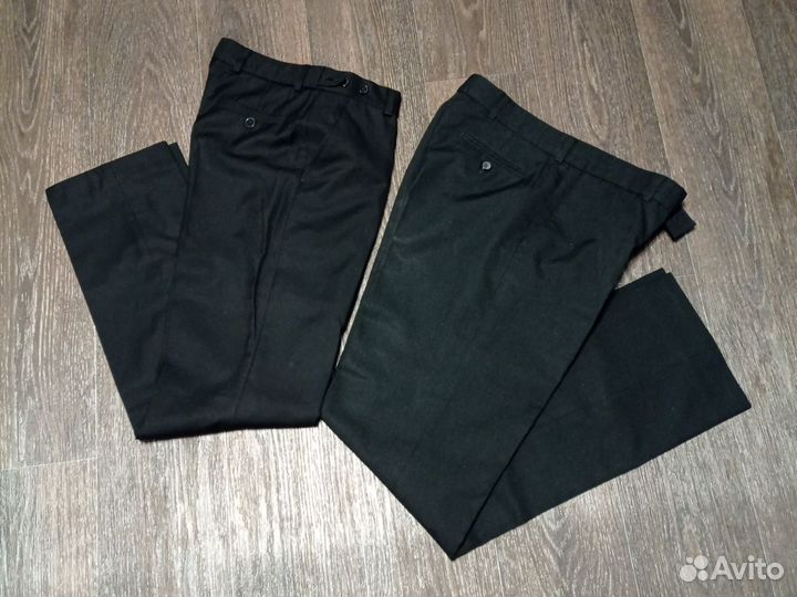 Брюки школьные утепленные для мальчика 164 176