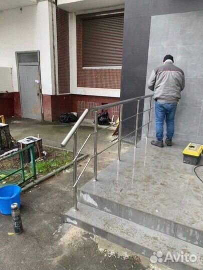 Перила из нержавейки